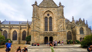 Lovely church in Dinan, France
