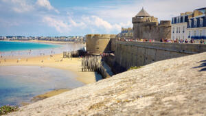 Saint Malo, France built between the 17th and 18th centuries