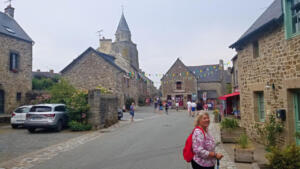 Having fun in Saint Suliac, France