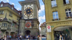 Town clock in Bern Switzerland