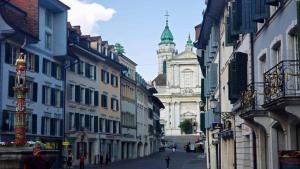 Cathedral we diverted to see, Solothurn, Switzerland