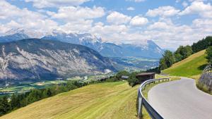 Mountain Road near Gemeinde Oetz, Austria.