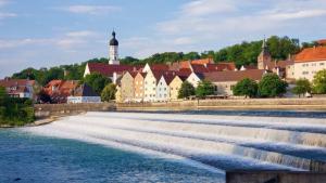 Landsberg waterfalls near our camp