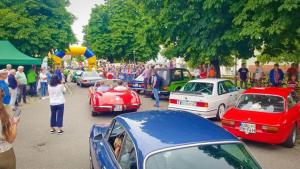 Classic car rally in Peiting