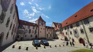 Hohes Schloss, (late Gothic castle) in Fussen, Germany.