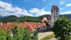 Benedictine monastery of St. Mang  in Fussen, Germany.