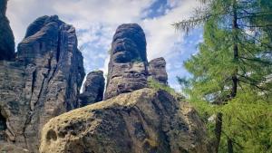 Tisá Walls in the Bohemian Switzerland National Park