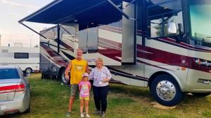 Brad, a Canadian ex-pat and his daughter in Czechia