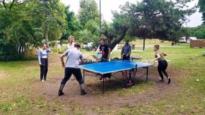 Elimination ping pong, looked like fun