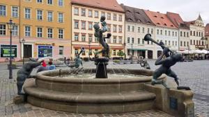 Town Square in Torgau, East Germany