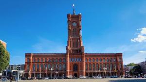 Red City Hall, Berlin, Germany - uncomfortable name