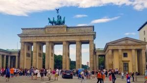 Brandenburg Gate, Berlin, Germany.