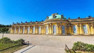 Lovely Sanssouci Palace in Potsdam, Germany