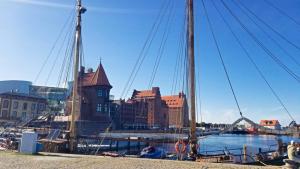 The Baltic Sea in Stralsund, Germany