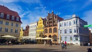 Market Square in Stralsund, Germany on the Baltic Sea