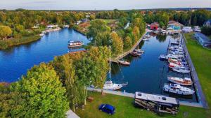 Lovely Marina camping spot in Szczecin, Poland