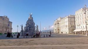 4 Continents statue on Unity Square, Trieste