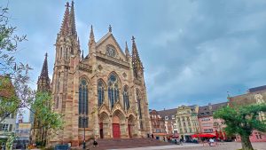 Beautiful Église Saint-Étienne in Mulhouse, France