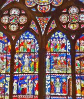Fascinating way to tell stories before books for all. Strasbourg Cathedral, France.