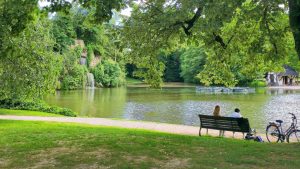 What a lovely park in the centre of Strasbourg, France