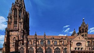Freiburg Cathedral, in Freiburg im Breisgau, Germany
