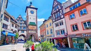 Gate house in Freiburg im Breisgau, Germany