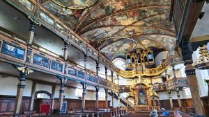 Dreifaltigkeitskirche, impressive paintings everywhere. Speyer