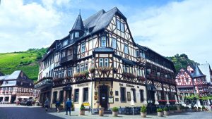 Another great town cycling along the Rhine. Bacharach, Germany