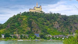 Marksburg Castle is the only hill castle on the Rhine that has never been destroyed.