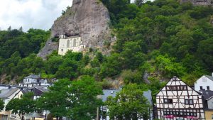 Felsenkirche, chapel built into the rock over the Mosel River, Germany