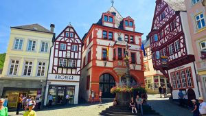Visited Bernkastel-Kues while cycling on the Mosel in Germany.