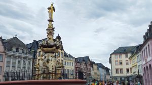 Market Square in Trier, Germany on the Mosel River