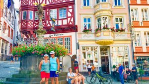 Helge amp; Elin with us in Bernkastel-Kues on the Mosel