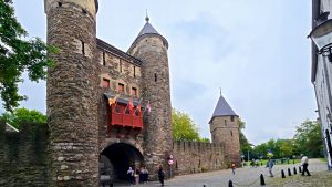 Last standing medieval gate in Maastricht