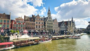 Guild Halls in Ghent, Belgium