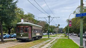 Street Car in New Orleans Louisiana