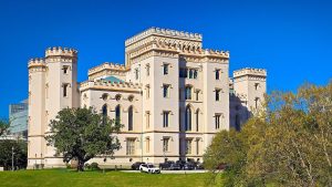 Old State Capital Building in Baton Rouge Louisiana
