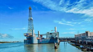 Ocean Ranger Oil drill Museum in Galveston, Texas