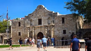 The Alamo Old Mission San Antonio de Valero  in San Antonio, Texas