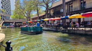 River Walk boat tour in San Antonio, Texas