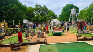 Mini Golf in Gruene, Texas