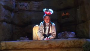 Holigram Spirit Guide at Frontier Museum, Abilene, Texas