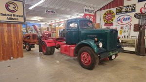 White Truck in Route 66 Museum in Elk City, OK