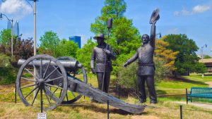 Starting the Oklahoma Land Run in OKC