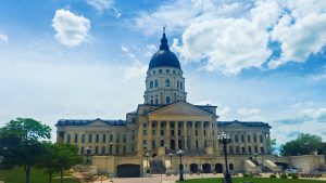 Kansas State Capital Building in Topeka.