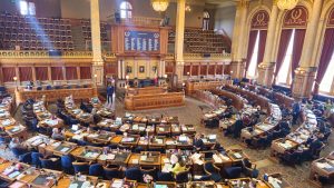 House Chamber in Des Moines Iowa State Capital Building