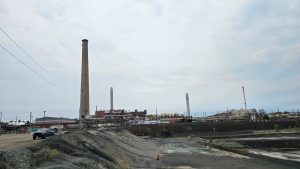 Smoke Stack at Copper Cliff near Sudbury