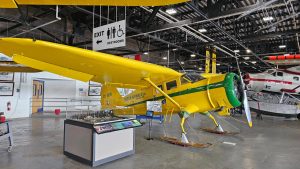 Stinson SR-9 Reliant CF-BGN at Canadian Bushplane Heritage Museum 