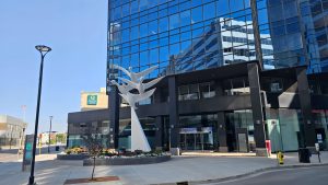 Geese Sculpture in Regina Saskatchewan