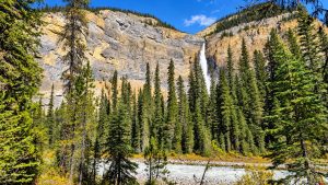 Takakkaw Falls in Yoho NP, British Columbia